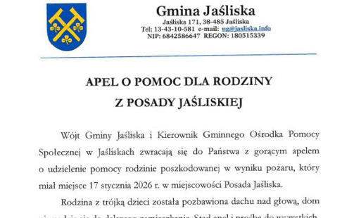 Zdjęcie do Apel o pomoc
